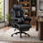 400 lb Big & Tall Ergonomic Executive Office Chair with Adjustable Lumbar Support, 135° Recline, Retractable Footrest & High Back-881979231