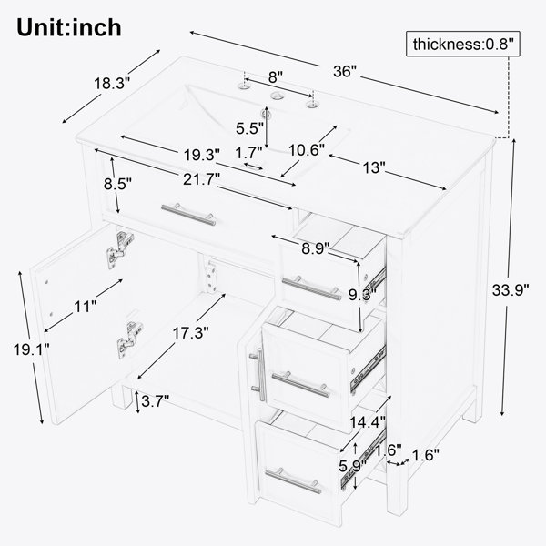 Dimensions du produit
