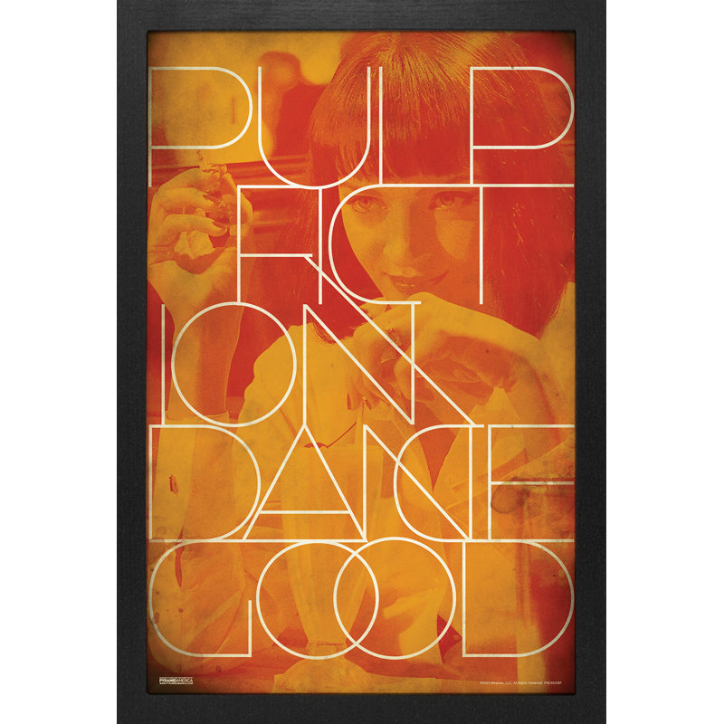 Pulp Fiction - Dance Good 11 x 17, reproduction encadrée
