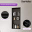 Niche de douche en acier inoxydable à 13 tablettes x l 13 po x H 31 po, antirouille avec pente de drainage, organisateur encastré noir