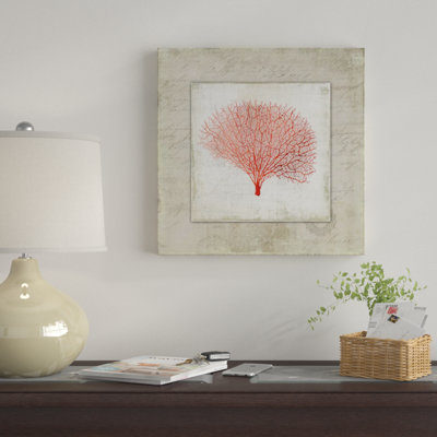 « corail ii », impression sur toile