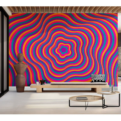 Premium Wallpaper Wall Mural - Psychedelic Swirls