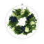 23" Spring Wreath with Hydrangeas, Heather and Ivy