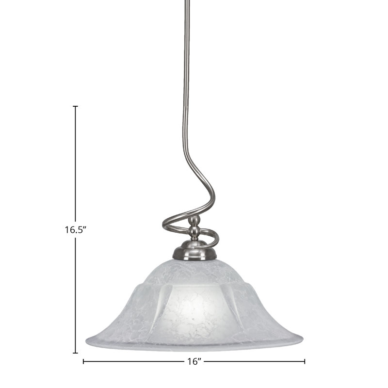 Luminaire suspendu Capri Capri, Nickel brossé