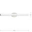 Delphine Single Frosted Dimmable LED Bath Bar-32041583