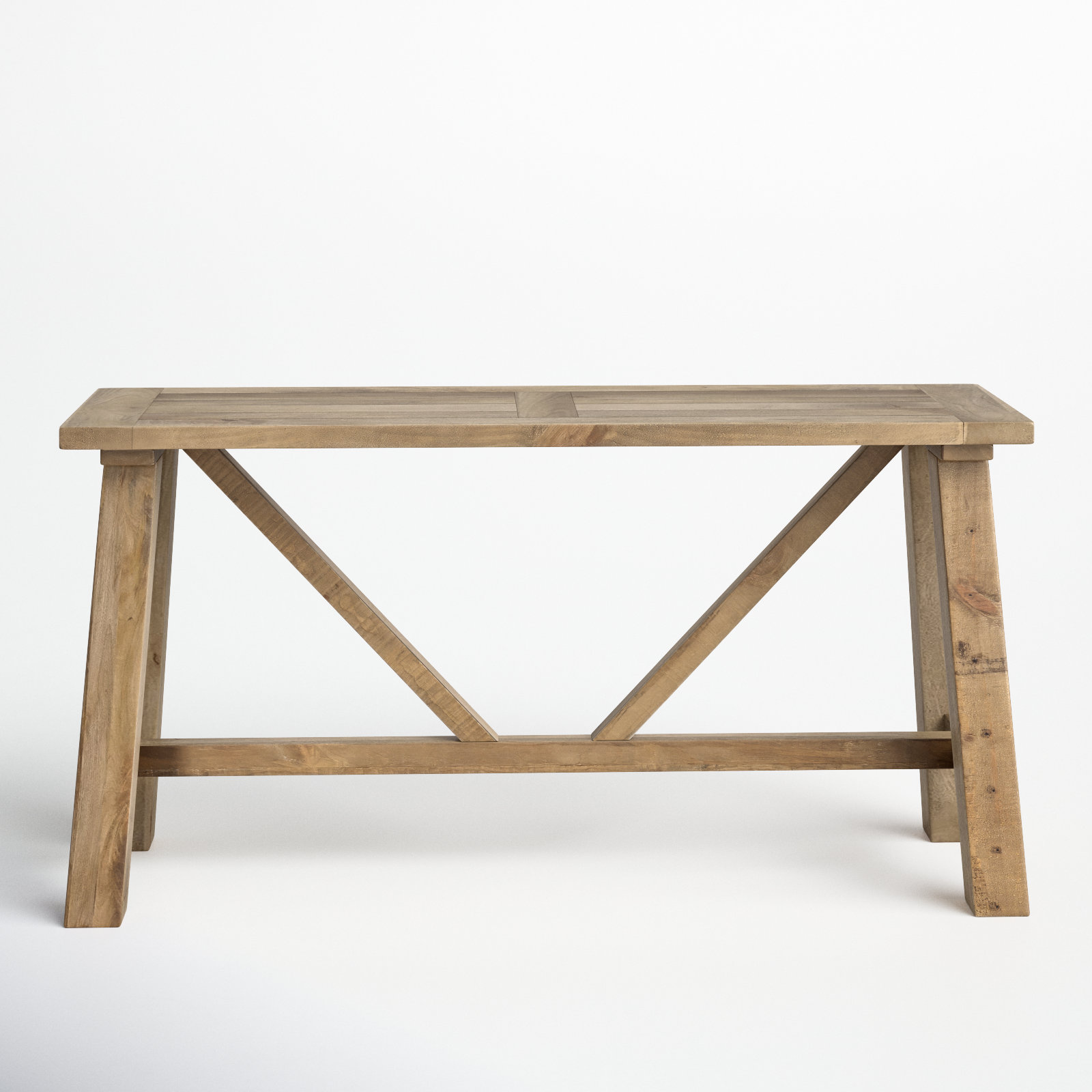 Bentwood 59'' Solid Wood Console Table