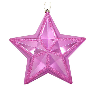 12" Shatterproof 2-Finish Star Christmas Ornament