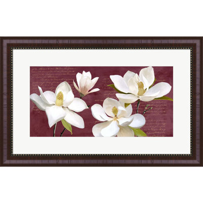 " Burgundy Magnolia " by Luca Villa