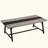  70.87" Rectangular Conference Table for 6-8 People, Industrial Modern Office Meeting Table with Heavy-Duty Steel Metal Frame, Large Work Surface for Boardroom Team Collaboration-8803606