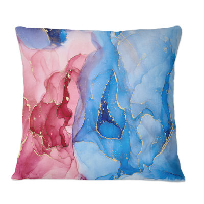 Abstract Throw Pillow