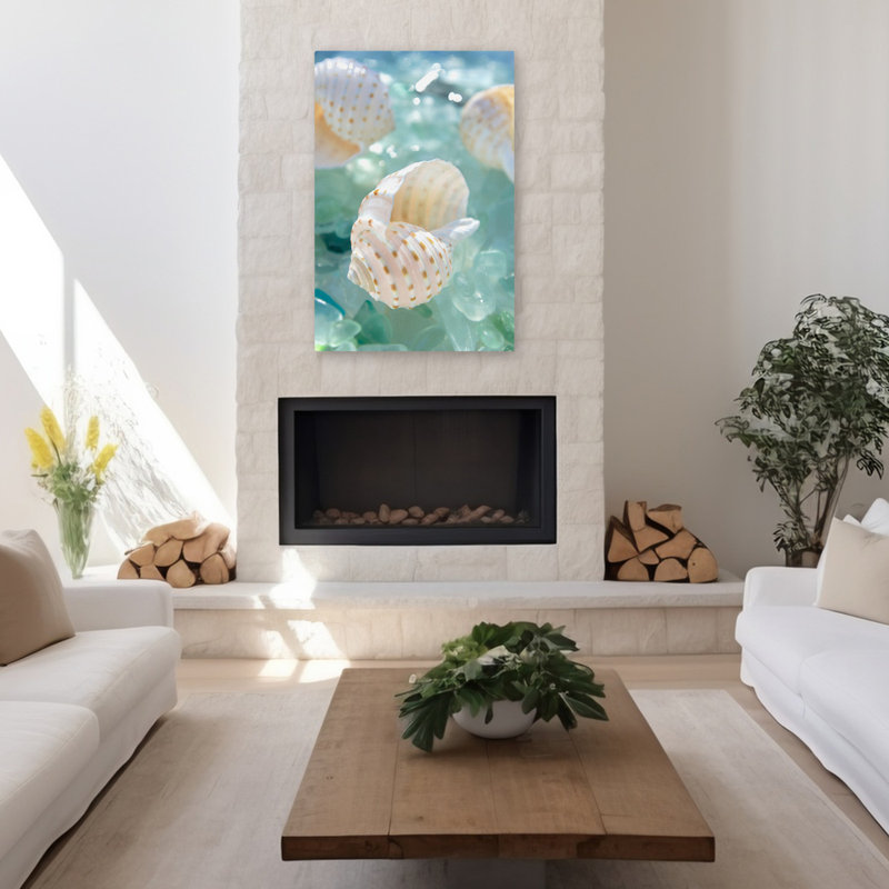 Crystal Harbour #6 - Photography Art, 48" H x 32" W