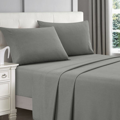Illada Microfiber Plain Weave / Muslin Sheet Set
