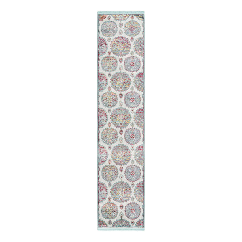 Haefner Floral Indoor Rug, Runner 2'7" x 12'