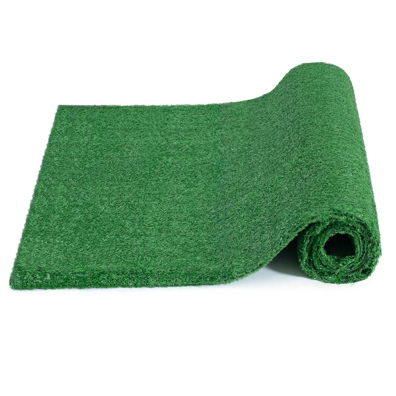 Tapis de gazon artificiel intérieur / extérieur de grande taille, H 78,7 po x l 157,5 po x P 0,4 po