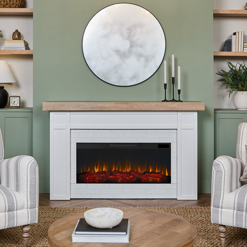 Foyer électrique d'extérieur 64 "Cravenhall par Real Flame, Standard