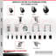 Ensemble de roulettes extensibles en caoutchouc souple