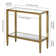 Table d'appoint rectangulaire avec tablette en miroir Hera