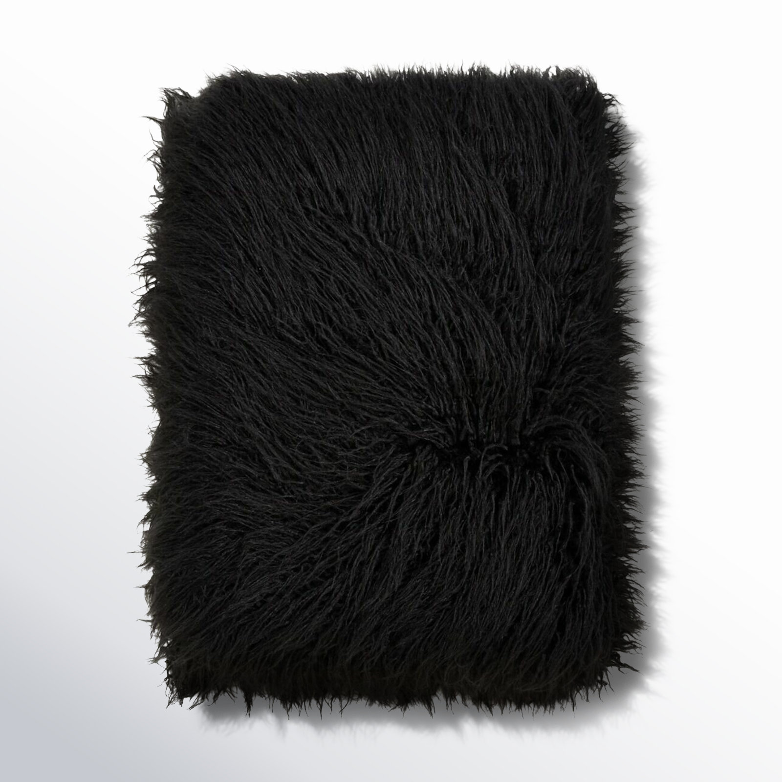 Bethel Acrylic Throw Blanket, Black