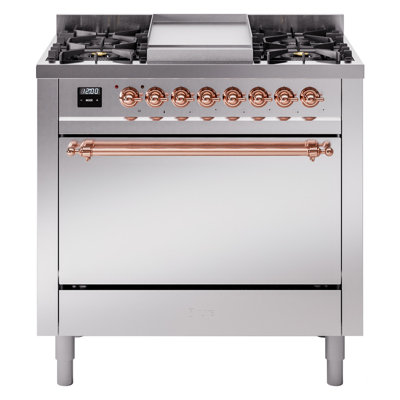 Cuisinière mixte 36 po ILVE Nostalgie II