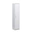 Tall Storage Cabinet, 180cm White Wood