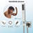 Modern Wall-Mounted Rain Shower System with Air Injection Technology-96318447