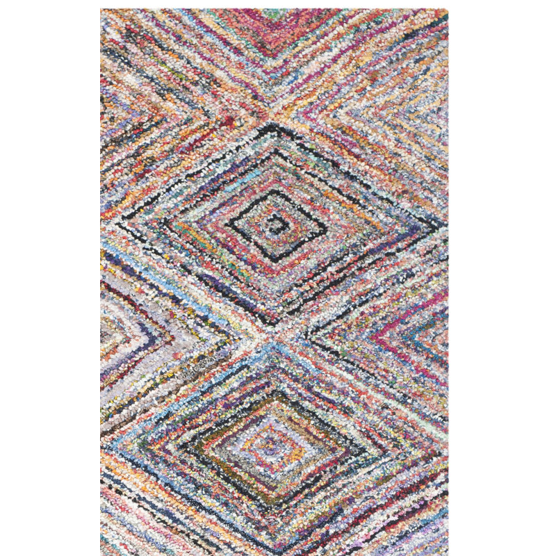 Anaheim Hand Tufted Performance Geometric Rug, Rectangle 2'3" x 5'