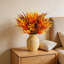 Ensemble de 9 bouquets artificiels d'eucalyptus et de fougères, tiges de verdure d'automne artificielles pour arrangement floral