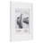 White Wood Wall Frame 11"X14" - Premium Quality - Rectangular Wall Mount - Classic Design For 8"X10" Photos - Ready-To-Hang - Enhance Your Home Or Office Décor With This Elegant Frame