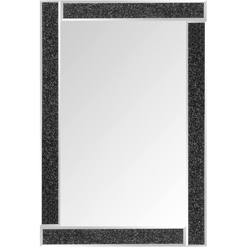 Lattingtown Wall Mirror, Black