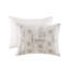 Couette 3 pièces en coton - double / grand. Housse et taies décoratives 100%. Fermeture à boutons et attaches intérieures. Couleur de la literie. Avec 2 attaches pour l'insertion. . Lavable à la machine-118755917