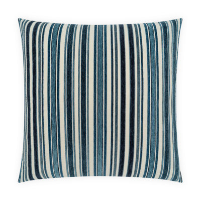 Cadence Striped Square Pillow Cover & Insert