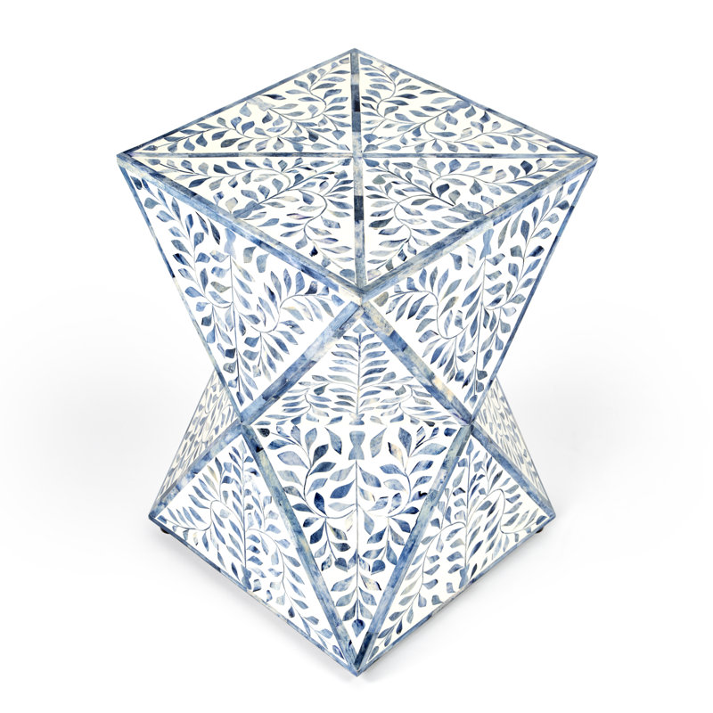 Trubadur Bone Inlay Side Table