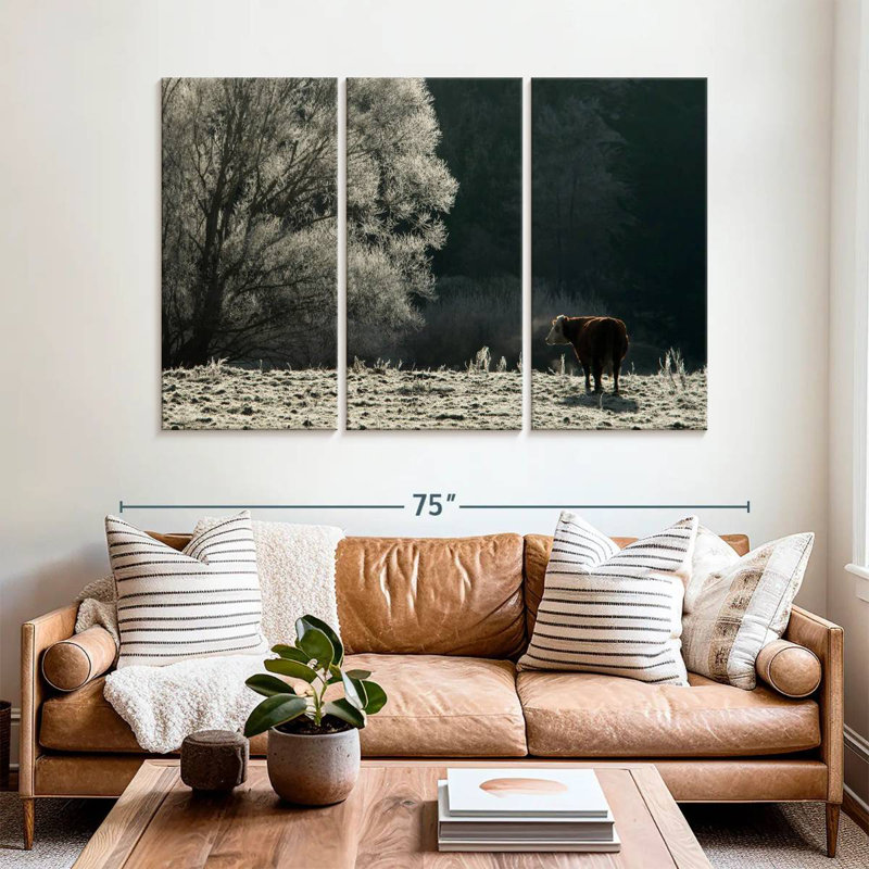 Brampt Cold Otago Cow, 42" H x 65" W