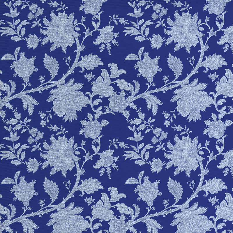 Tissu fleurs du Moyen-Orient et repose-pieds nostalgique, l 58 po x L 108 po