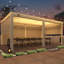 Pergola à persiennes 20 x 12 pi avec écrans rétractables, pavillon de jardin extérieur en aluminium avec toit imperméable réglable pour patio, terrasse et spa, blanc-131508060-87140727-131508061