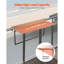 Balcony Hanging Table 39 in Outdoor Patio Railing Bar Table Adjusable