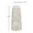 Ceramic Textured Crosshatch Decorative White Vase