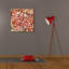  «Eloquent Symphony 5» par Laura Gibson, art mural sur toile, 26 po x 26 po