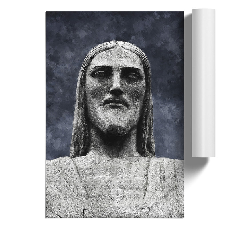 Christ The Redeemer In Rio Vol.2 - No Frame Painting, 59cm H x 42cm W x 0.1cm D