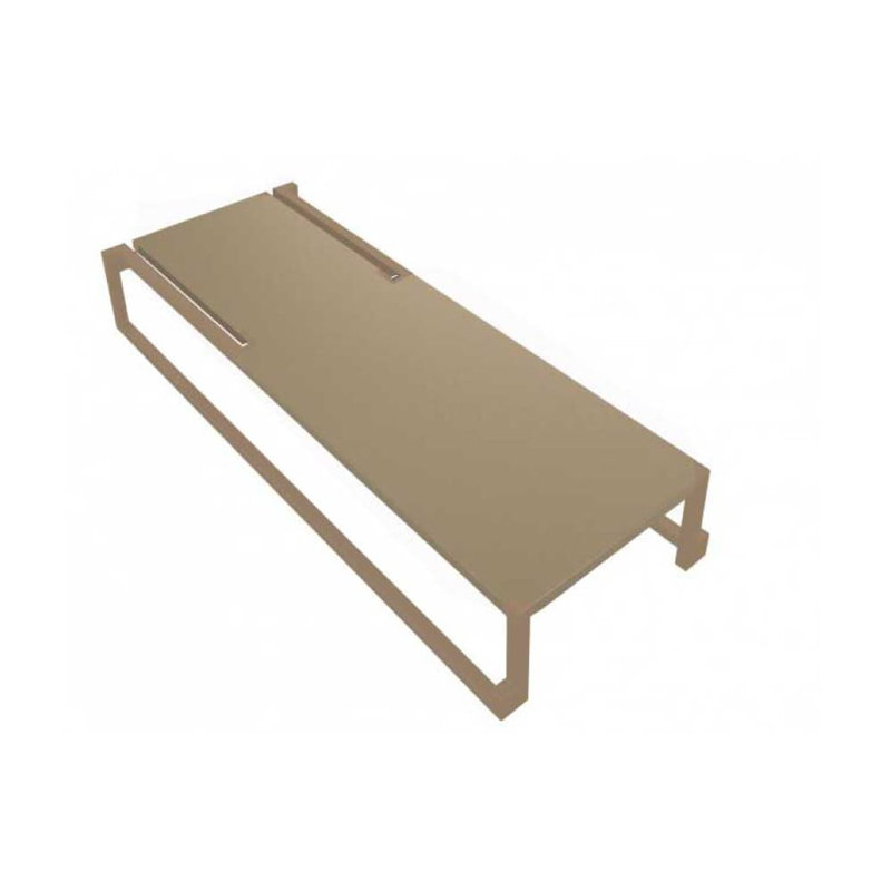 Milano Outdoor Chaise Lounge, Sand, Sand