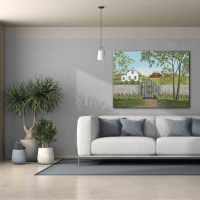  'Welcome Home' by Tanya Nyp Canvas Wall Art, 54" x 40"