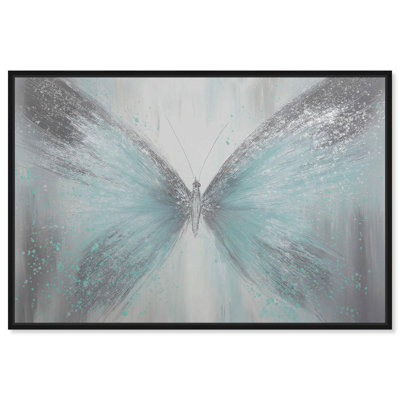 Décoration murale sur toile Glaucia III par Art Remedy, cadre noir, 30 x 20