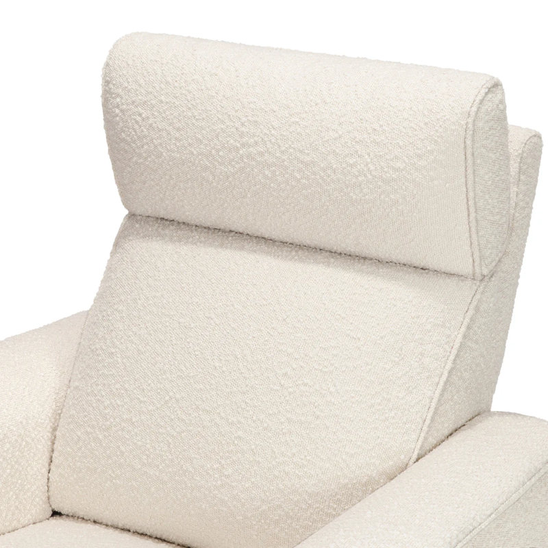 Willa Plus Power Glider Recliner w/ Power Headrest, Performance Ivory Boucle