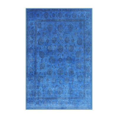 Tapis oriental bleu Rüdiger