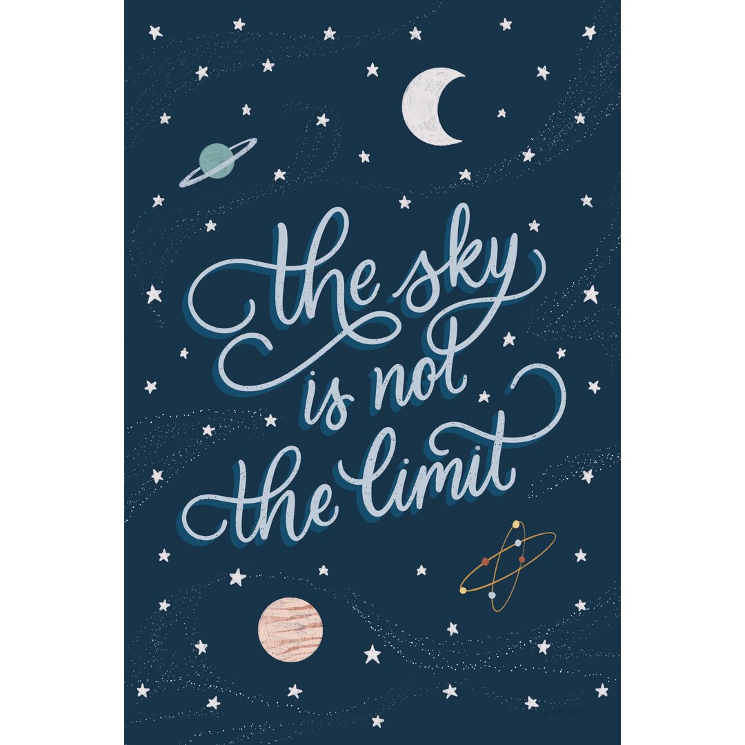 Leinwandbild Sky Is Not The Limit von Becky Thorns