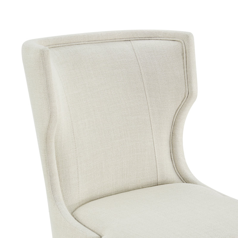 Chaise rembourrée Cairo, Indigo Effie