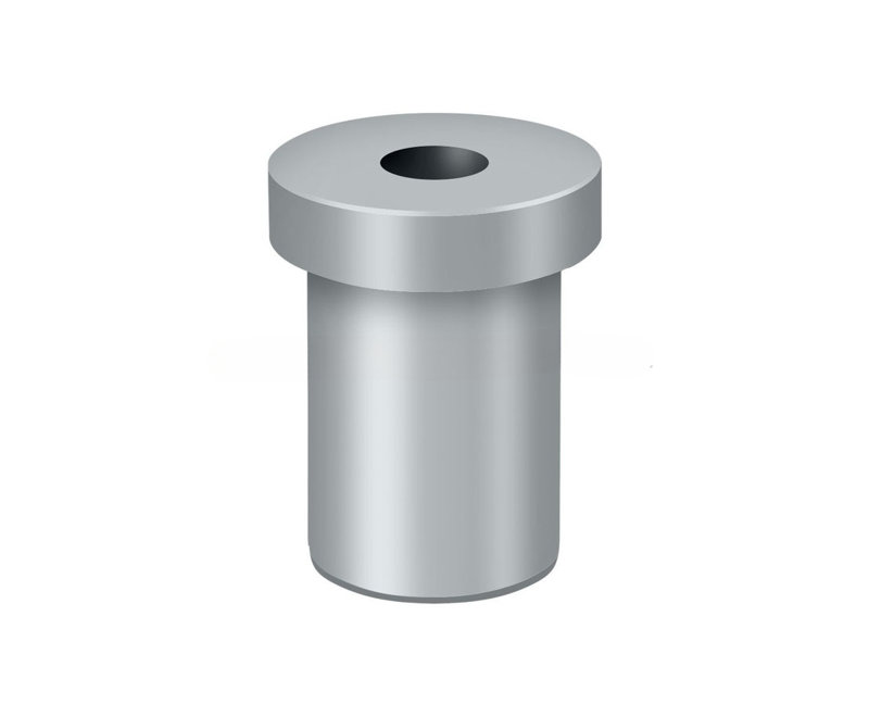 Deltana PB985U26D Pivot Base; Satin Chrome Finish, Brushed Chrome