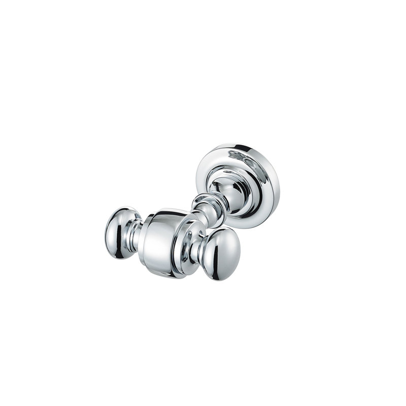 Single Robe Hook, Polished Chrome