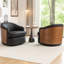 Fauteuil demi-tonneau pivotant-113403014
