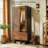 Simple and Retro Rattan Wardrobe